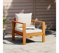 VidaXL Chaise de jardin - Bois acacia