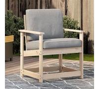 vidaXL Chaise de jardin en pin massif 62 x 56 x 77 cm