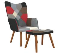vidaXL Chaise de relaxation Patchwork