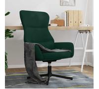 vidaXL Chaise de Relaxation Chaise de Salon Siège de Salon Fauteuil de Relaxation Meuble de Salle de Séjour Intérieur Vert 341110