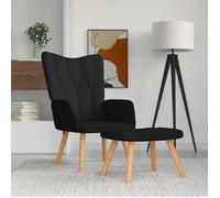 VIDAXL vidaXL Chaise de relaxation - Noir