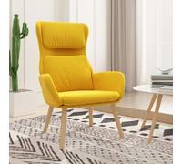 vidaXL Chaise de relaxation - Jaune moutarde