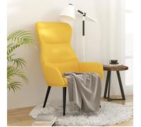 vidaXL Relaxation Jaune Moutarde