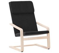 VidaXL Chaise de relaxation - Noir