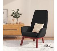 VidaXL Chaise de relaxation - Noir Velours