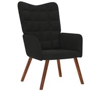 vidaXL Chaise de relaxation Noir Velours 4016816