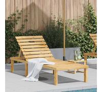 vidaXL Chaise longue Bois de Pin