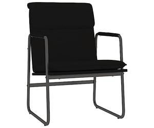 vidaXL Chaise Longue Noir 55x64x80 cm Similicuir