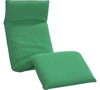 vidaXL Chaise longue pliable Vert 175x54x8,5 cm Tissu Oxford
