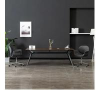 vidaXL Chaise pivotante - Gris