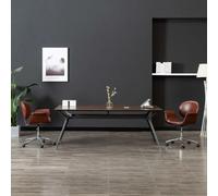 VidaXL Chaise pivotante - Marron