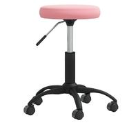 vidaXL Chaise de salle à manger Rose Velours