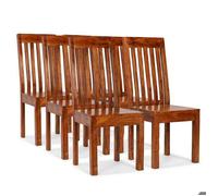 vidaXL Chaises à manger lot de 6 bois massif moderne 275274