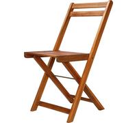vidaXL Chaises de bistrot d'extérieur 2 pcs. Bois massif acacia