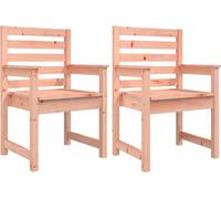 vidaXL Chaises de jardin 2 pcs. 60x48x91 cm bois massif douglas