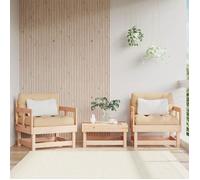 vidaXL Chaises de jardin 2 pièces – Pin massif