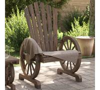 vidaXL Chaises de jardin Adirondack 4 pièces bois
