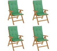 VidaXL 3196468, Terrasse, Assise rembourrée, Polyester, Vert, 110 kg, 600 mm