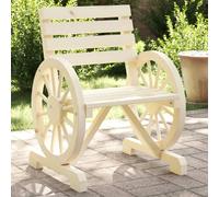 vidaXL Chaises de jardin en sapin (2 pcs)