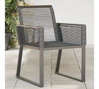 vidaXL Chaises de jardin - Ensemble de 4 - Résine tressée