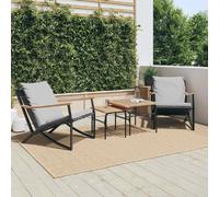 vidaXL Chaises de jardin Lot de 2