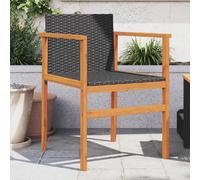 vidaXL Chaises de jardin - Lot de 2