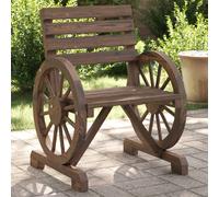 vidaXL Chaises de jardin - Lot de 2 - Bois de sapin