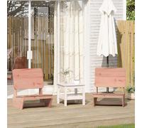 vidaXL Chaises de jardin - Lot de 2 - Bois Douglas
