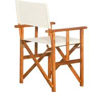 vidaXL Chaises de régie 2 pcs. Bois massif acacia