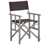 vidaXL Chaises de régie 2 pcs. Bois massif acacia