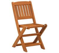 vidaXL Chaises de salle à manger pour enfants – 2 pcs. – Bois massif d'eucalyptus