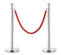 vidaXL Chaises pliables de directeur 2 pcs Gris foncé Bambou et tissu