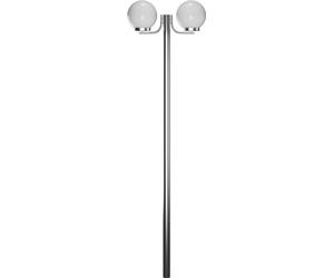 vidaXL Chandelier de jardin 2 flammes 220 cm