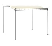 vidaXL Chapiteau Tissu Blanc crème 43217