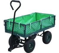 vidaXL Chariot de jardin vert 250 kg