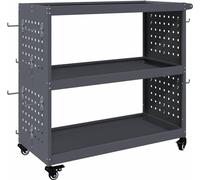 vidaXL Chariot à outils anthracite 75 x 35 x 73 cm Acier laminé à froid
