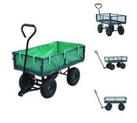 vidaXL Chariot de jardin Vert 250 kg - Chariots & Diables
