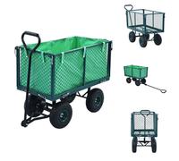 vidaXL Chariot de jardin Vert 350 kg - Chariots & Diables