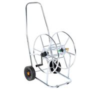 vidaXL Dévidoir pour 80 m de tuyau 3/4" acier