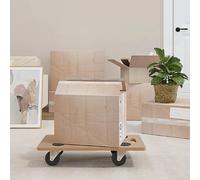 vidaXL Chariots sur roulettes 6 pcs bois