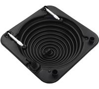 Chauffage solaire de piscine 75x75x36 cm HDPE Aluminium