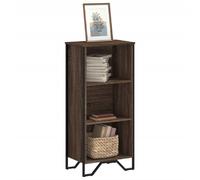 vidaXL Bibliothèque chêne marron 50x31x106 cm bois d'ingénierie848608 Marron G