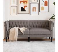 vidaXL Chesterfield Canapé