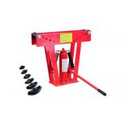vidaXL Cintreuse-Presse hydraulique 12T 6 matrices