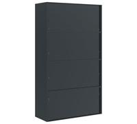vidaXL Classeur anthracite 105x40x180 cm acier Gris
