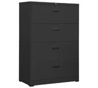 vidaXL Classeur - Anthracite