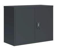 vidaXL Classeur anthracite 90x40x70 cm acier, armoire à dossiers, armoire de rangement, armoire de bureau, armoire de classement, unité de rangement