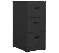 vidaXL Classeur Anthracite - Acier