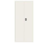 vidaXL Classeur blanc 90x40x200 cm acier