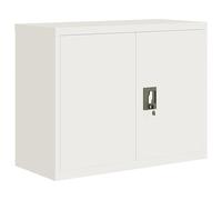 vidaXL Classeur 339720 – armoire à dossiers blanc 90x40x70 cm acier